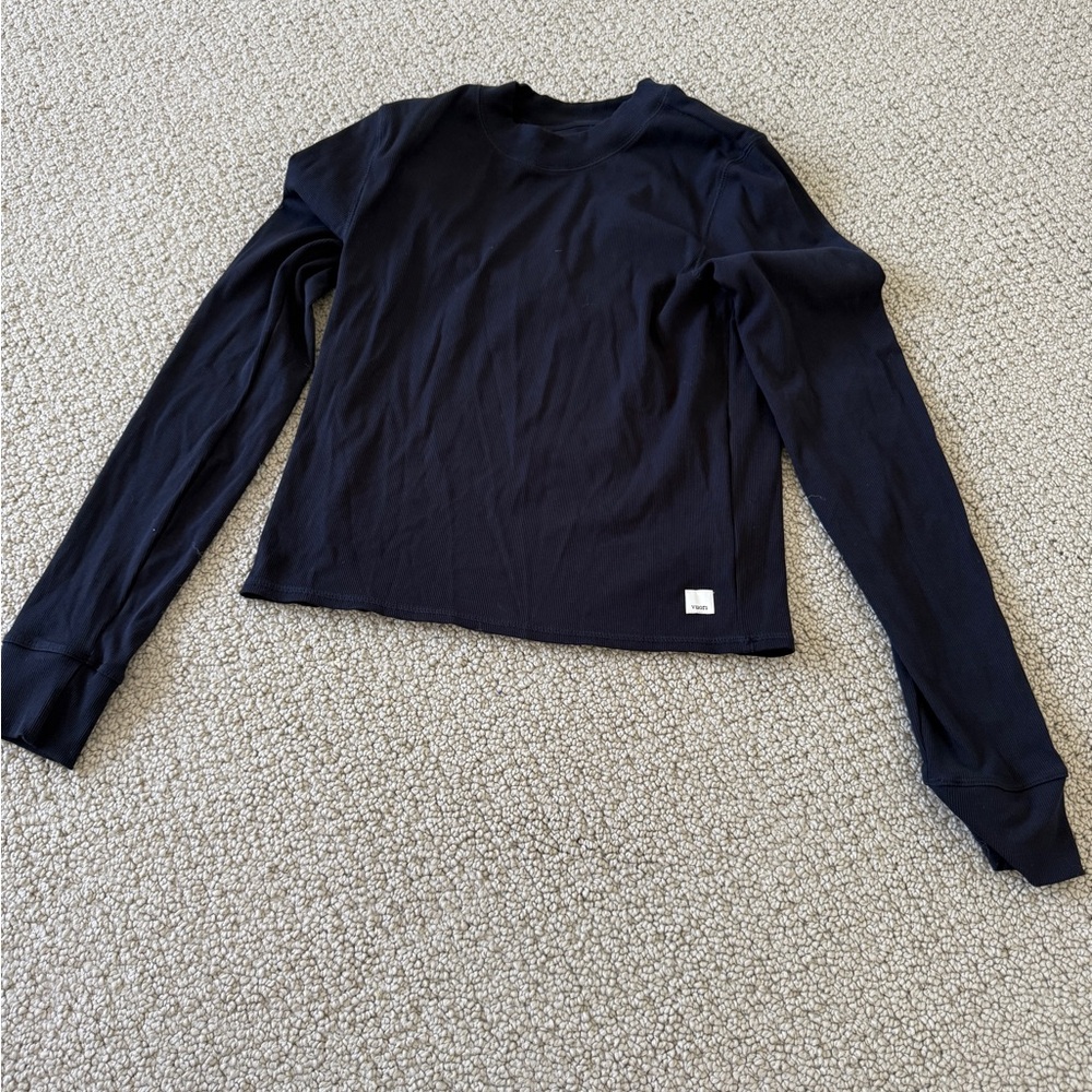 Women’s Vuori Black Long Sleeve Shirt
